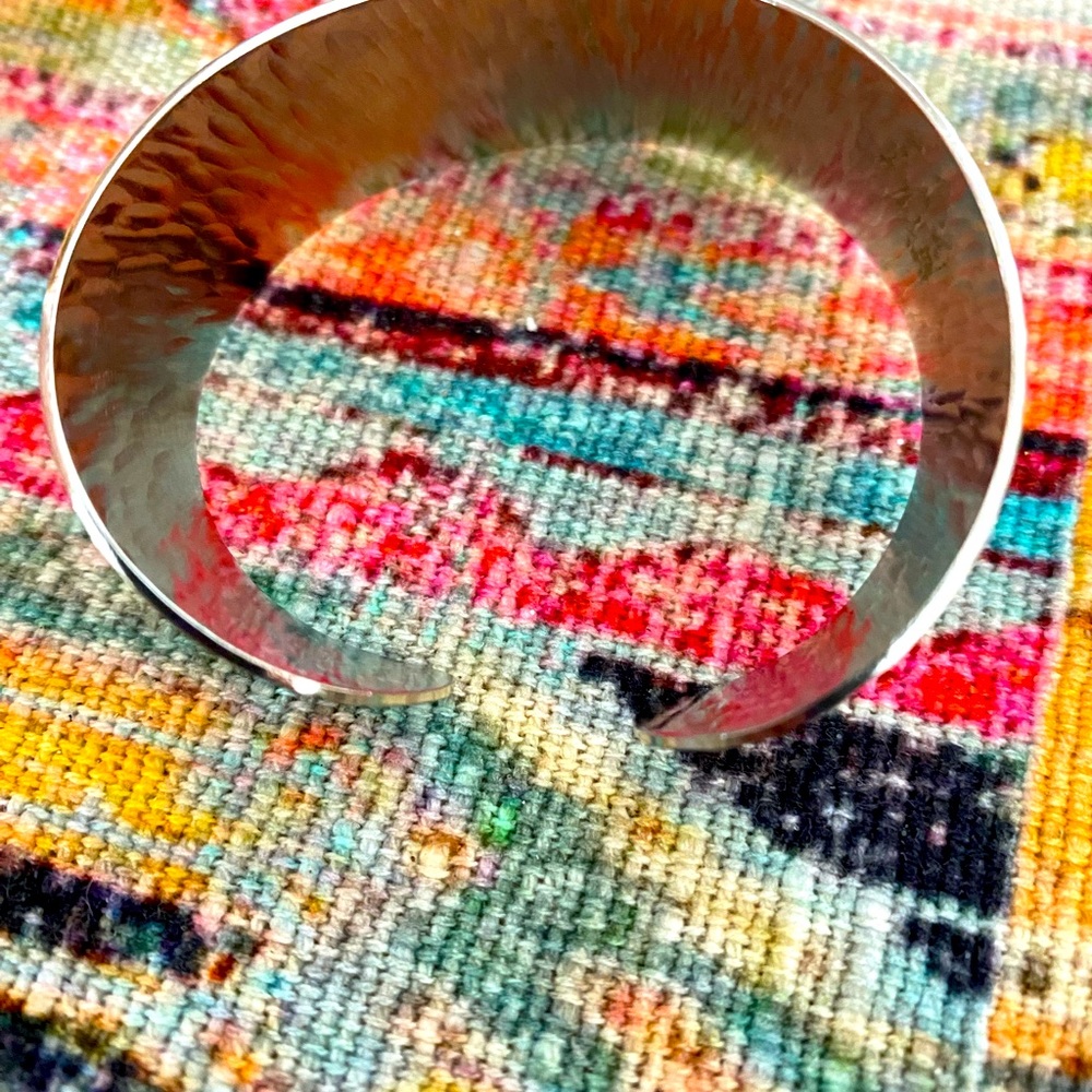 Stylish Silver Bangle - Picture 2 of 2
